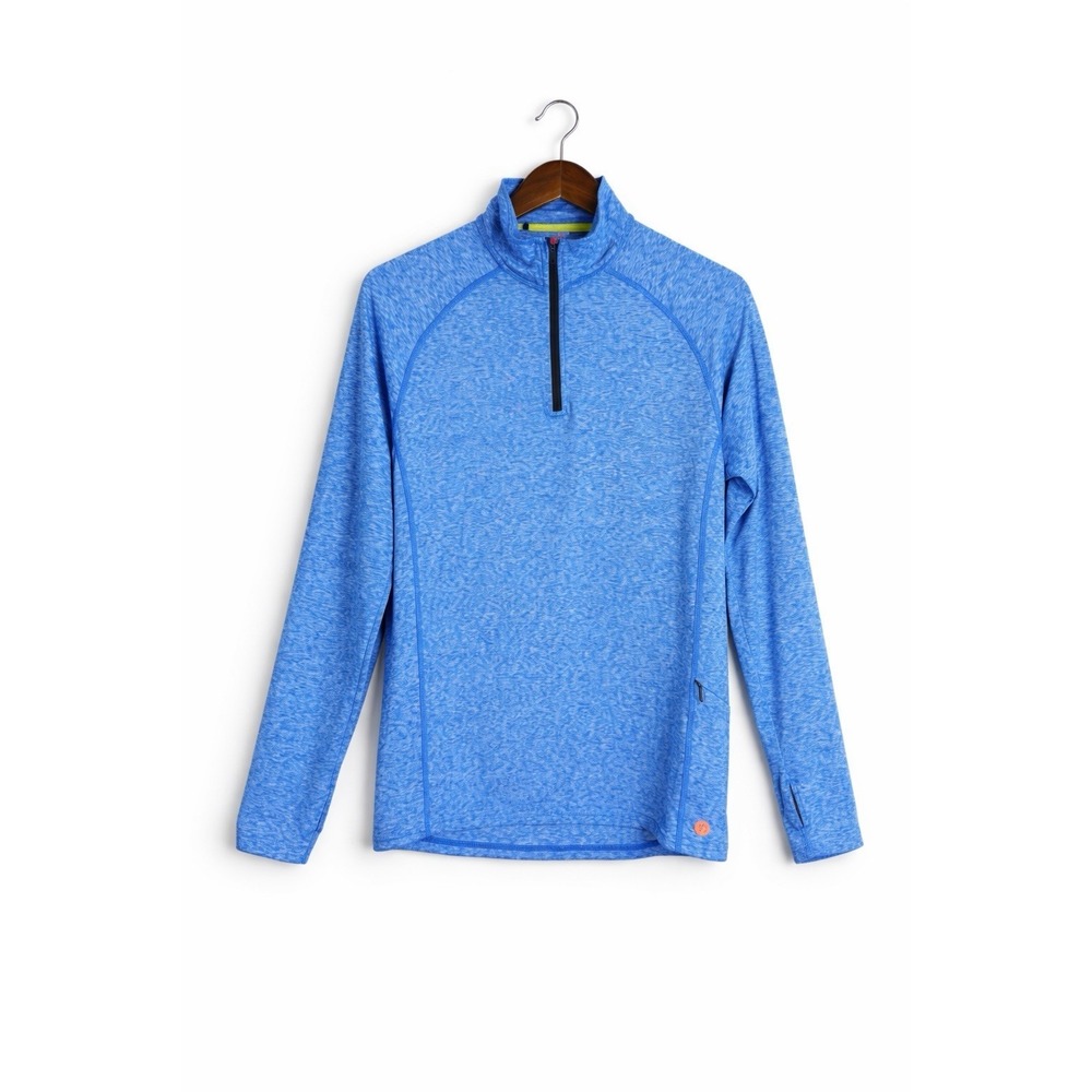 Bonobos Good Sport 1/4 Zip Pullover‎ Men's M Blue Athletic Performance Shirt